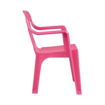 Silla Plástica Rosa para Niños | Mor