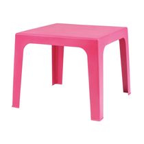 Mesa Plástica Rosa para Niños | Mor