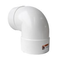 Codo PVC para Desagüe 75mm x 90° | Rival