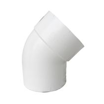 Codo PVC para Desagüe 110mm x 45° | Rival