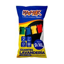 Guante para Lavandería Negro/Amarillo Talla 9 | Master