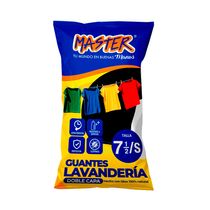 Guante para Lavandería Negro/Amarillo Talla 7 1/2 | Master