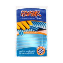 Paño Multiusos Biodegradables x6 | Master