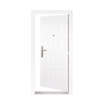 Puerta Metálica Derecha JW-728 Blanca de Acero