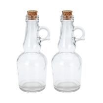 Juego de 2 Alcuzas de Vidrio 250ml | Excellent Houseware