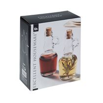 Juego de 2 Alcuzas de Vidrio 250ml | Excellent Houseware