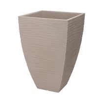 Maceta Cuadrada 60cm Beige