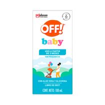 Crema Repelente de Insectos para Bebés 100ml | OFF