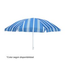 Sombrilla de Playa a Rayas 180cm con Funda