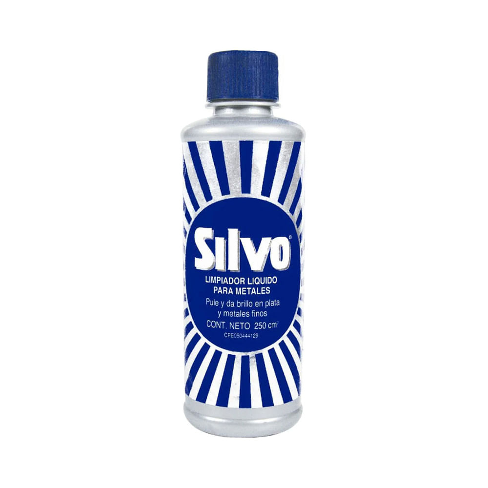 Limpiador D/Metal Plata Silvo 250Ml