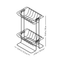 Organizador de Baño 2 Niveles Cobrizo | Rejiplas