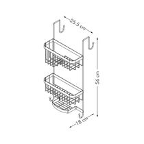 Organizador de Ducha Platinum Cobrizo | Rejiplas