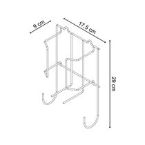 Soporte para Plancha con 2 Ganchos | Rejiplas