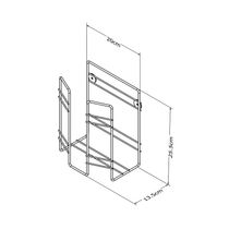 Organizador de Ganchos de Pared y Piso | Rejiplas