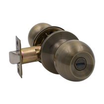 Cerradura Pomoknob Bolton US5 Marrón 65x53mm | Yale