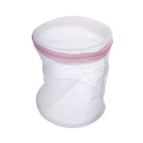 Bolsa Cilíndrica Blanca para Lavar