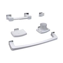 Juego de 5 Accesorios para Baño Blanco | American Home