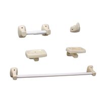 Juego de 5 Accesorios para Baño Estándar Bone | American Home