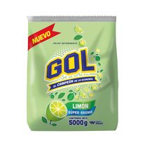 Detergente en Polvo Limón 5000g | Gol