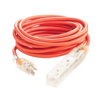 Extensión Lighted Banana 3x16 Naranja 5m | Cords