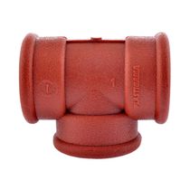 Tee Roscable Marrón 2" | Plastigama