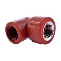 Codo con Interior Metálico H 1/2"x90° | Plastigama