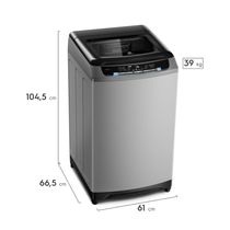 Lavadora Carga Superior 14Kg Silver | Electrolux