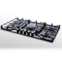 Encimera a Gas 5 Quemadores 86cm Vidrio Negro | Indurama