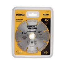 Disco Diamantado Aro Segmentado 4-1/2" | DeWalt