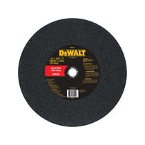 Disco Abrasivo para Tronzadoras 14" x 3/32" x 1" | DeWalt