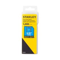 Grapas Trabajo Pesado 1000pz 1/2" | Stanley