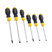 Kit Destornilladores CushionGrip 6 Piezas | Stanley