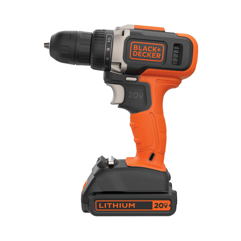 Jacquet Hnos  Taladro Atornillador Inalambrico Black & Decker 20V