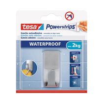 Power Strips Waterproof Color Plata de 1 Unidad | Tesa