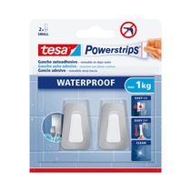 Power Strips Waterproof Plástico Metalizado Pack de 2 | Tesa