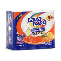 Jabón Naranja Intenso Pack de 4 Barras 960gr | Lavatodo