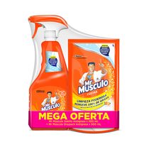 Pack Limpiador Líquido con Gatillo +Doypack Naranja | Mr. Músculo