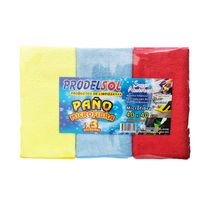 Paño Microfibra Multiuso X3 Und 40x40cm | ProdelSol