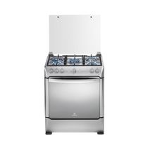 Cocina Gas Turín 5Q 64cm Silver | Indurama