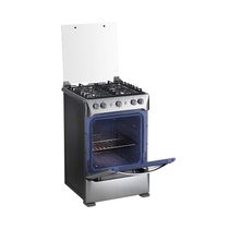 Cocina Gas Granada 4Q 64cm Silver | Indurama