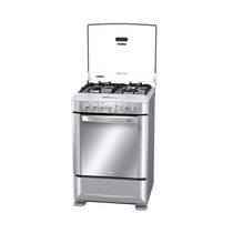 Cocina de Gas 4Q 60cm Inox Grill | Mabe