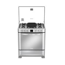 Cocina Gas 5Q 76cm Inox Grill | Mabe