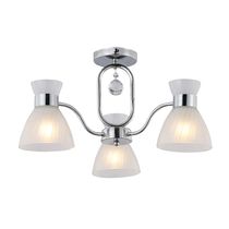 Lámpara de Techo E27 60W Cromo Blanco | Orange