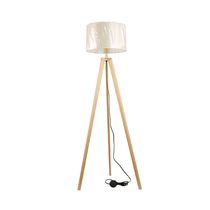 Lámpara Pedestal E27 60W Trípode Blanco | Orange