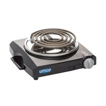 Hornilla Eléctrica 1100W Negro | Umco