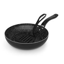 Sartén Negro Antiadherente + Espátula | Orange