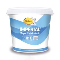 Pintura Látex Imperial Mate Blanco Puro 1 Litro | Pintuco