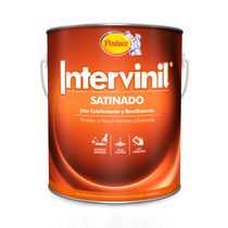 Pintura Látex Intervinil Satinado Blanco Puro 1gl | Pintuco