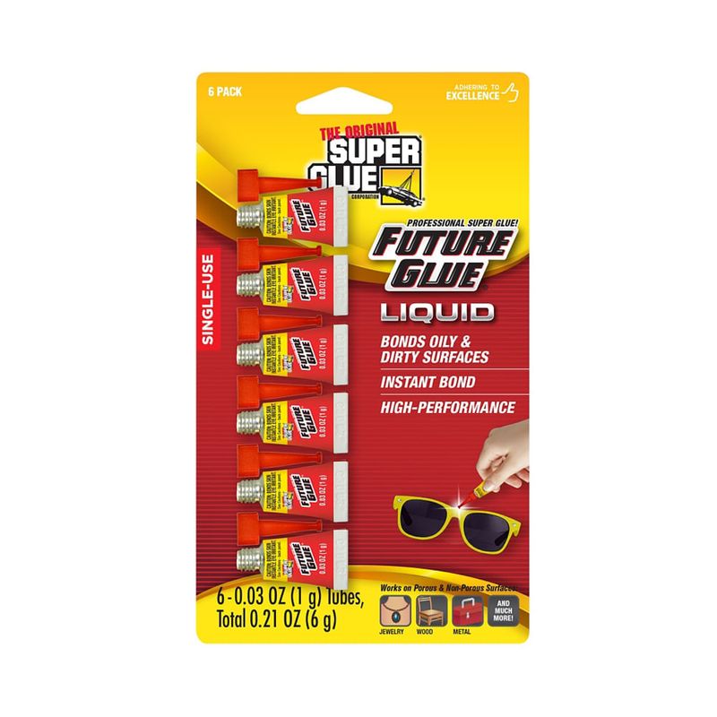 Super Glue 6-pack 6x0,5g