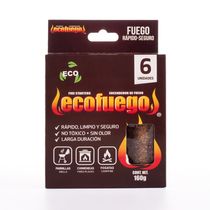 Vela de Encendido para Carbón o Leña Pack x6 | Ecofuego